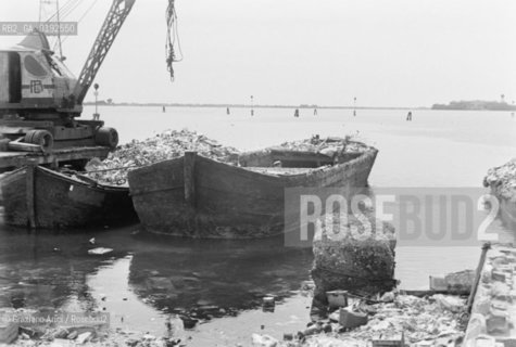 THE SACCA S.BIAGIO IN GIUDECCA (VENICE) 1965  - © ARCHIVIO Graziano Arici/Rosebud2  / GIUDECCA / SACCA FISOLA