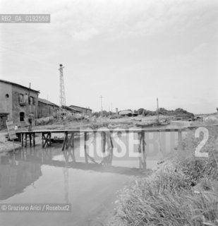 THE SACCA S.BIAGIO IN GIUDECCA (VENICE) 1965  - © ARCHIVIO Graziano Arici/Rosebud2  / GIUDECCA / SACCA FISOLA