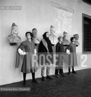 UNIVERSITY THEATRE IN CA FOSCARI  - 1965 © ARCHIVIO Graziano Arici/Rosebud2  / TEATRO UNIVERSITARIO