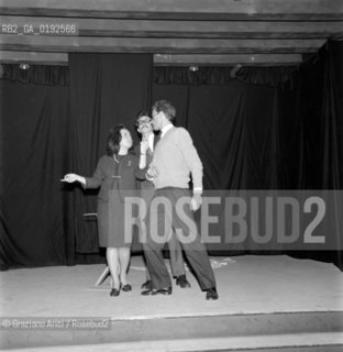 UNIVERSITY THEATRE IN CA FOSCARI ( RENATO PADOAN )- 1965 © ARCHIVIO Graziano Arici/Rosebud2  / TEATRO UNIVERSITARIO