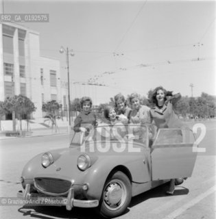 THE FESTIVAL DELLA CANZONE : POP SINGERS - 1961 © ARCHIVIO Graziano Arici/Rosebud2  / MUSICA / LEGGERA / LIDO