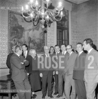 THE COMUNIST GROUP OF THE CITYS COUNCIL - VENICE - 1960 - ©Graziano Arici/Rosebud2 / GRUPPO COMUNISTA AL CONSIGLIO COMUNALE / POLITICA