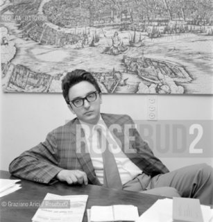 THE POLITICIAN GIANNI DE MICHELIS  - 196? - © ARCHIVIO Graziano Arici/Rosebud2  / POLITICA