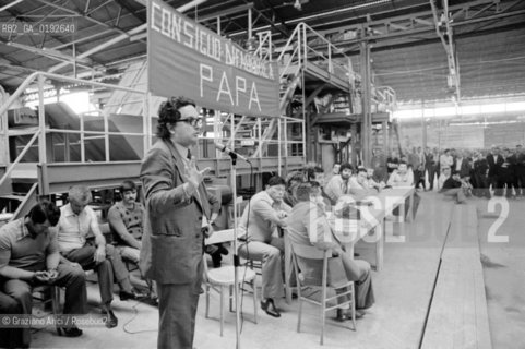 THE POLITICIAN GIANNI DE MICHELIS  - 196? - © ARCHIVIO  Graziano Arici/Rosebud2 / POLITICA / PORTOMARGHERA