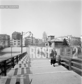 NEW BUILDINGS IN THE SACCA FISOLA  IN VENICE - 1966 - ©Graziano Arici/Rosebud2 / GIUDECCA