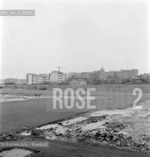 NEW BUILDINGS IN THE SACCA FISOLA  IN VENICE - 1966 - ©Graziano Arici/Rosebud2 / GIUDECCA