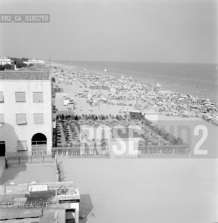 JESOLO LIDO BEACH (VENICE) - 196?© ARCHIVIO Graziano Arici/Rosebud2  / SPIAGGIA