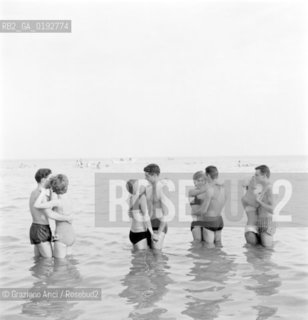 JESOLO LIDO BEACH (VENICE) - 196?© ARCHIVIO Graziano Arici/Rosebud2  / SPIAGGIA