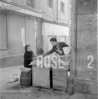 MADRID : MARKET  - 1959 -  © ARCHIVIO Graziano Arici/Rosebud2  / SPAGNA / MERCATO