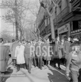 MADRID : STREET  - 1959 -  © ARCHIVIO Graziano Arici/Rosebud2  / SPAGNA / STRADA
