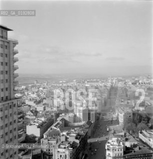 MADRID BY AIR  - 1959 -  © ARCHIVIO Graziano Arici/Rosebud2  / SPAGNA / VISTA AEREA