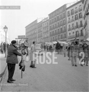 MADRID : MARKET  - 1959 -  © ARCHIVIO Graziano Arici/Rosebud2  / SPAGNA / MERCATO