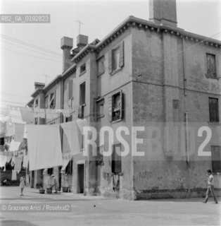 GIUDECCA: CAMPO MARTE VENICE- VENEZIA 1960 - © ARCHIVIO Graziano Arici/Rosebud2 