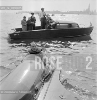 GARA DI MOTOSCAFO OFFSHORE PADOVA / VENEZIA -  1961 - © ARCHIVIO Graziano Arici/Rosebud2  / SPORT