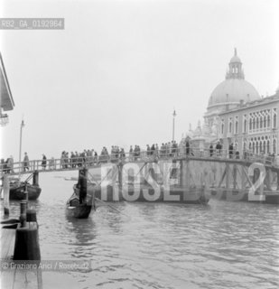MADONNA DELLA SALUTE HOLIDAY  - VENICE - 195? - © ARCHIVIO Graziano Arici/Rosebud2  / FESTA / PONTE