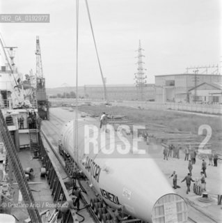 PORTOMARGHERA : OFFICINE MECCANICHE SARTORI  - VENICE 1962 - © ARCHIVIO Graziano Arici/Rosebud2  / INDUSTRIA / ECONOMIA