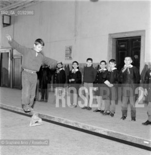 SCHOOLS IN VENICE - 195? - © ARCHIVIO Graziano Arici/Rosebud2  / SCUOLA / STUDENTE