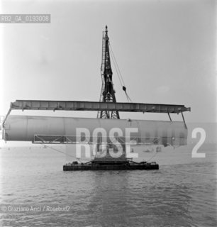 HARBOUR OF VENICE : SICEDISON PLANT - 1961 - ©Graziano Arici/Rosebud2 / PORTOMARGHERA / PORTO