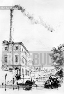 THE TOBACCO FACTORY IN VENICE - 800 © ARCHIVIO Graziano Arici/Rosebud2  / MANIFATTURA TABACCHI / FABBRICA / STAMPA