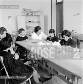 THE SCHOOL VISENTINI IN MARGHERA (VENICE) - 196? © ARCHIVIO Graziano Arici/Rosebud2  / SCUOLA MEDIA DI AVVIAMENTO PROFESSIONALE