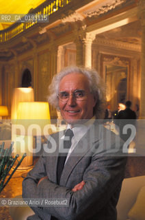 LINDUSTRIALE LUCIANO  BENETTON ALLINTERNO DELLHOTEL MONACO A VENEZIA © 2002 Graziano Arici/Rosebud2 / ECONOMIA IMPRENDITORE