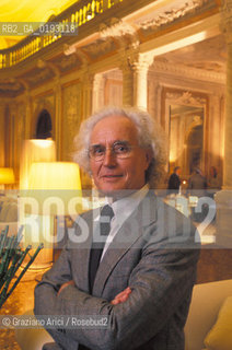 LINDUSTRIALE LUCIANO  BENETTON ALLINTERNO DELLHOTEL MONACO A VENEZIA © 2002 Graziano Arici/Rosebud2 / ECONOMIA IMPRENDITORE