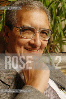 LECONOMISTA E PREMIO NOBEL PER LECONOMIA AMARTYA KUMAR SEN  © 2003 Graziano Arici/Rosebud2