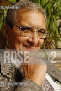 LECONOMISTA E PREMIO NOBEL PER LECONOMIA AMARTYA KUMAR SEN  © 2003 Graziano Arici/Rosebud2