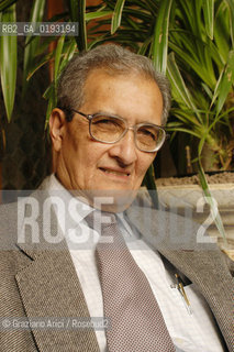 LECONOMISTA E PREMIO NOBEL PER LECONOMIA AMARTYA KUMAR SEN  © 2003 Graziano Arici/Rosebud2