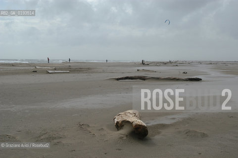 ( FRANCIA  )  PROVENCE-ALPES-COTE DAZUR ARLES : SPIAGGIA IN CAMARGUE © 2003 Graziano Arici/Rosebud2 / GEO