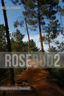 ( FRANCIA  )  PROVENCE-ALPES-COTE DAZUR ROUSSILLON  : CAVA DI OCRA © 1999 Graziano Arici/Rosebud2 / GEO ROSSO