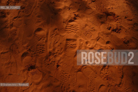 ( FRANCIA  )  PROVENCE-ALPES-COTE DAZUR ROUSSILLON  : CAVA DI OCRA © 1999 Graziano Arici/Rosebud2 / GEO ROSSO ORME.