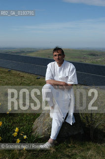 ( FRANCIA  )  MIDI-PYRENEES  ALTIPIANO DELLAUBRAC LAGUIOLE : RISTORANTE E ALBERGO DELLO CHEF MICHEL BRAS - LO CHEF MICHEL BRAS © 2003 Graziano Arici/Rosebud2 / GEO / GASTRONOMIA / CUOCO