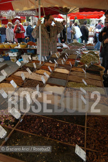 ( FRANCIA  )  PROVENCE-ALPES-COTE DAZUR ARLES : MERCATO DEL SABATO © 2003 Graziano Arici/Rosebud2 / GEO GASTRONOMIA SPEZIE