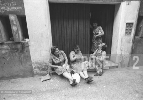 SACCA FISOLA , GIUDECCA - VENEZIA - 1979 - ©Graziano Arici/Rosebud2 / LAVORO A MAGLIA
