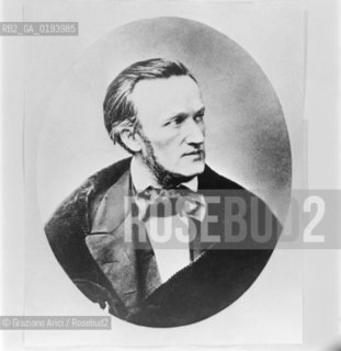 IL COMPOSITORE TEDESCO RICHARD WAGNER ( 1813 - 1883 ) © 1983 ARCHIVIO Graziano Arici/Rosebud2 / MUSICA CLASSICA /  ./ La cessione dei diritti si intende per quanto di nostra competenza; non comprende invece le eventuali spese relative a diritti che potranno essere richiesti dagli Enti cui appartengono le opere riprese. Tali costi, ove neccessari, e lÕespletamento di qualsivoglia pratica di richiesta permessi sono esclusivamente  a  carico del committente. .