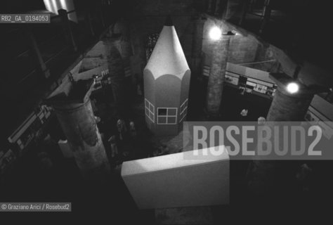 BIENNALE ARCHITETTURA - VENEZIA - 1981 ©Graziano Arici/Rosebud2 / CORDERIE