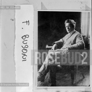 IL COMPOSITORE E PIANISTA FERRUCCIO BUSONI - VENEZIA © 1983 ARCHIVIO Graziano Arici/Rosebud2 / MUSICA CLASSICA / ./ La cessione dei diritti si intende per quanto di nostra competenza; non comprende invece le eventuali spese relative a diritti che potranno essere richiesti dagli Enti cui appartengono le opere riprese. Tali costi, ove neccessari, e lÕespletamento di qualsivoglia pratica di richiesta permessi sono esclusivamente  a  carico del committente. .