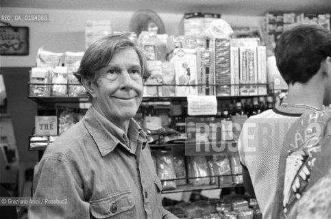 IL COMPOSITORE CONTEMPORANEO JOHN CAGE - VENEZIA - 1983 - ©Graziano Arici/Rosebud2 / MUSICA CLASSICA CONTEMPORANEA / SUPERMERCATO