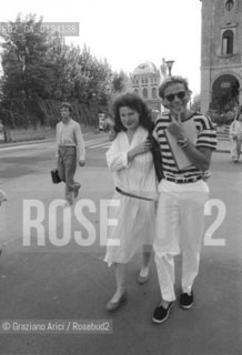 PALOMA PICASSO AL LIDO DI VENEZIA - 1979 - ©Graziano Arici/Rosebud2 / ARTE