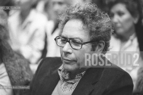 LO SCULTORE GEORGE SEGAL   - VENEZIA - 1980 - ©Graziano Arici/Rosebud2 / ARTE / MOSTRA POP ART A PALAZZO GRASSI