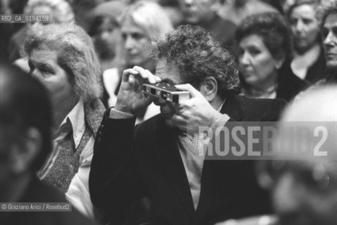 LO SCULTORE GEORGE SEGAL   - VENEZIA - 1980 - ©Graziano Arici/Rosebud2 / ARTE / MOSTRA POP ART A PALAZZO GRASSI / FOTOGRAFIA