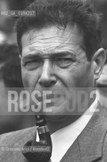 IL SINDACALISTA  LUCIANO LAMA A VENEZIA - 1980 - ©Graziano Arici/Rosebud2 / POLITICA / SEGRETARIO CGIL / COMIZIO / PIPA