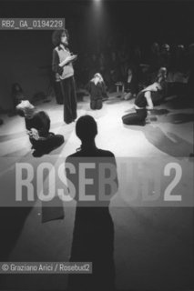 LA COMPAGNIA TEATRALE  THE LIVING THEATRE: JULIAN BECK E JUDITH MALINA - VENEZIA - 1979 - ©Graziano Arici/Rosebud2 / TEATRO / PERFORMANCE / SPETTACOLO