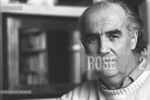 IL COMPOSITORE LUIGI NONO NELLA SUA CASA A VENEZIA - 1983 - ©Graziano Arici/Rosebud2 / MUSICA CLASSICA ELETTRONICA CONTEMPORANEA