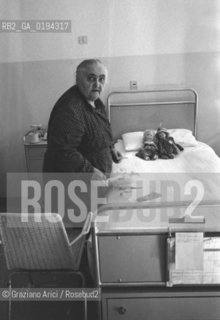 CASA DI RIPOSO SAN LORENZO - 1979 - ©Graziano Arici/Rosebud2 / OSPIZIO / VECCHIO / ANZIANO