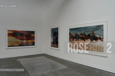 50¡ ESPOSIZIONE INTERNAZIONALE DARTE LA BIENNALE DI VENEZIA : ALLESTIMENTO DI RICHARD PRINCE - ©Graziano Arici/Rosebud2