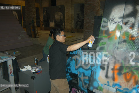 50¡ ESPOSIZIONE INTERNAZIONALE DARTE LA BIENNALE DI VENEZIA : CORDERIE DELLARSENALE Z.O.U. OPERA DI SORA KIM & GIM HONGSOK - ©Graziano Arici/Rosebud2