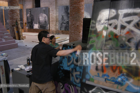 50¡ ESPOSIZIONE INTERNAZIONALE DARTE LA BIENNALE DI VENEZIA : CORDERIE DELLARSENALE Z.O.U. OPERA DI SORA KIM & GIM HONGSOK - ©Graziano Arici/Rosebud2