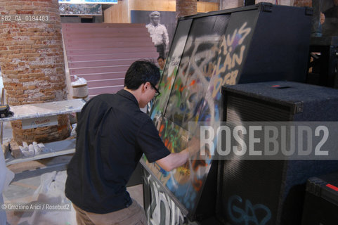 50¡ ESPOSIZIONE INTERNAZIONALE DARTE LA BIENNALE DI VENEZIA : CORDERIE DELLARSENALE Z.O.U. OPERA DI SORA KIM & GIM HONGSOK - ©Graziano Arici/Rosebud2